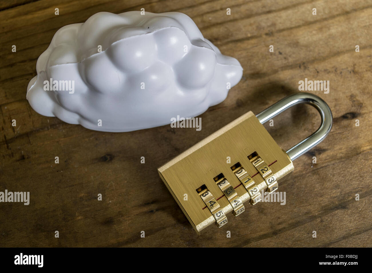 La sécurité du Cloud Computing Banque D'Images