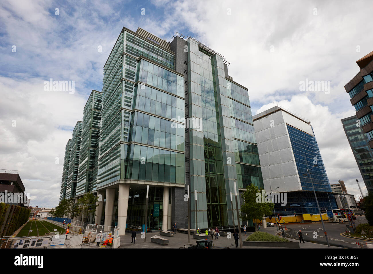 Un quartier d'affaires de bâtiment snowhill colmore snow hill Birmingham UK Banque D'Images