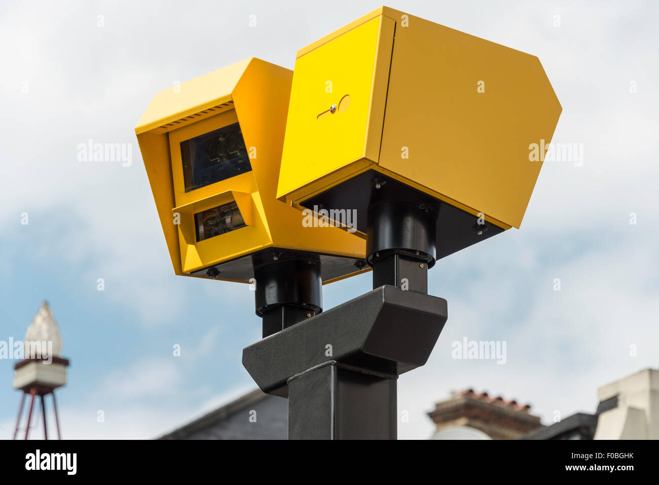 Les radars sur Islington High Street, Islington, London Borough of Islington, Londres, Angleterre, Royaume-Uni Banque D'Images