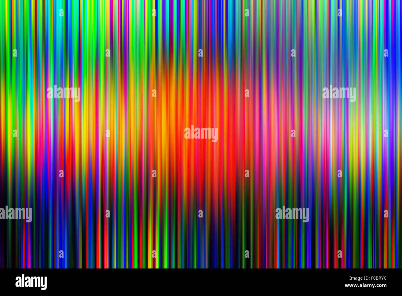 Arrière-plan flou RVB de la télé, dommage, mauvaise sync chaîne de télévision, de télévision LCD avec écran RVB du bruit statique d'une mauvaise connexion de diffusion Banque D'Images