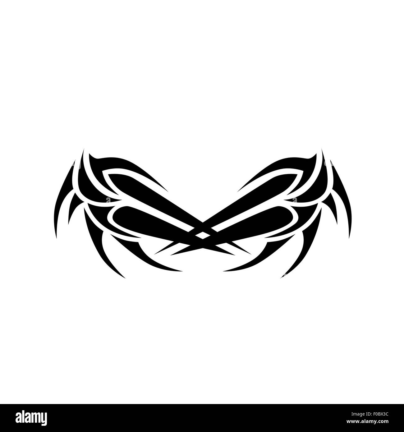 Motif. Design.tatouage. L'ornement. Illustration de Vecteur