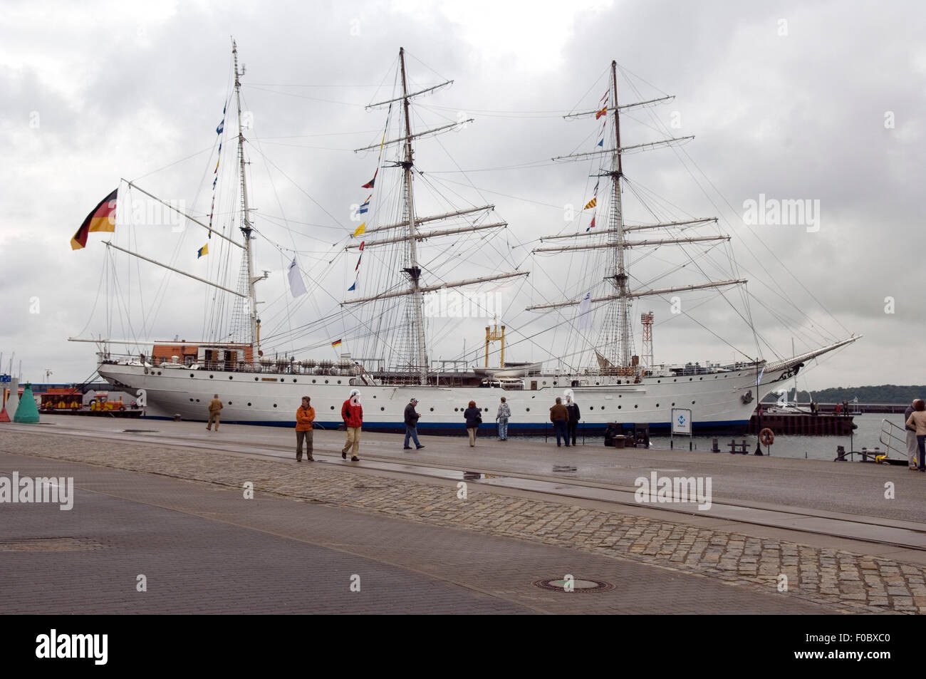 GORCH FOCK, Segelschulschiff, Grosssegler, Banque D'Images