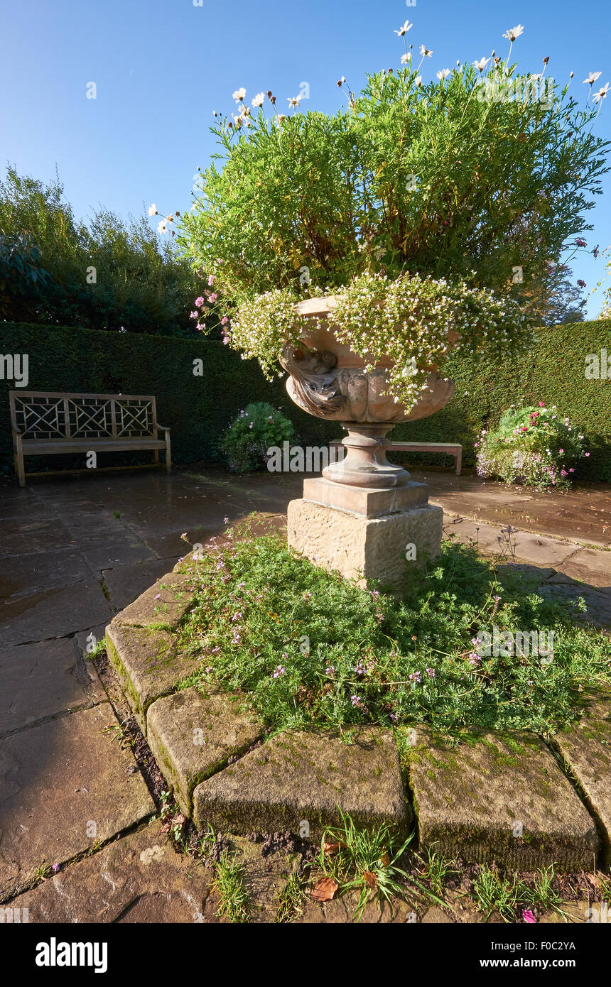 Wallington House Gardens dans le Nord Est de l'Angleterre, Royaume-Uni. Banque D'Images