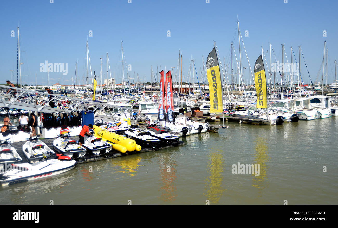 Marina Royan Charente Maritime Poitou Charentes France Banque D'Images Marina Royan Charente Maritime Poitou Charentes France Banque D'Images