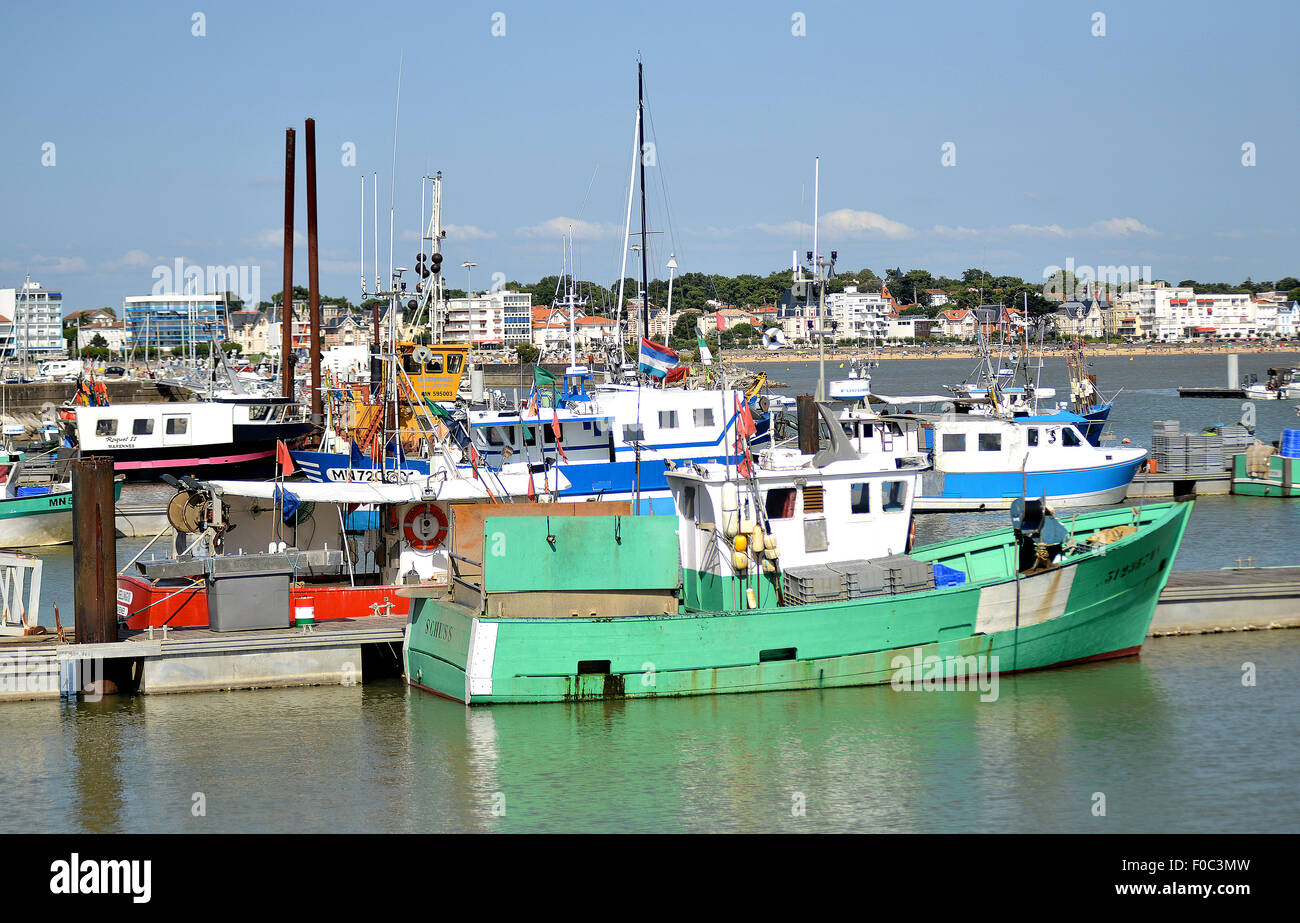 Port Royan Charente Maritime Poitou Charente France Banque D'Images Port Royan Charente Maritime Poitou Charente France Banque D'Images