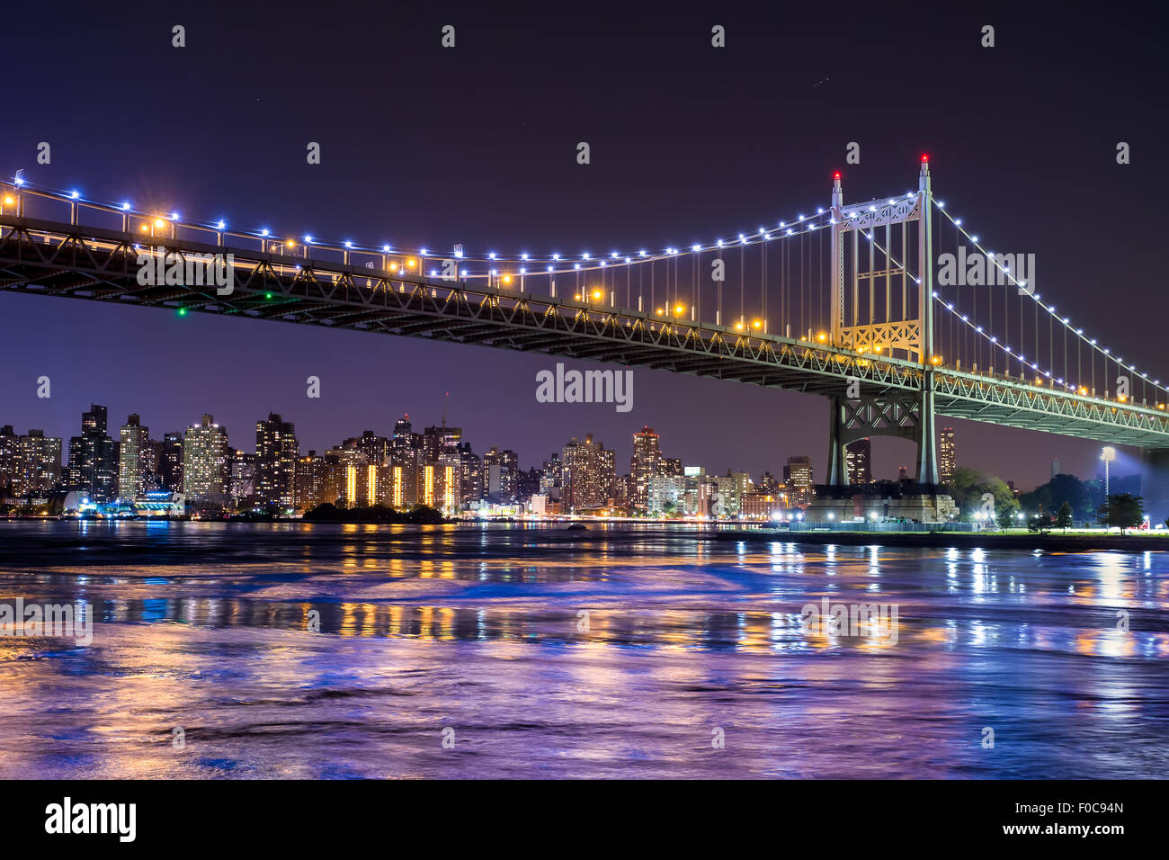 Ed Koch Queensboro Bridge à New York à Manhattan vers Banque D'Images