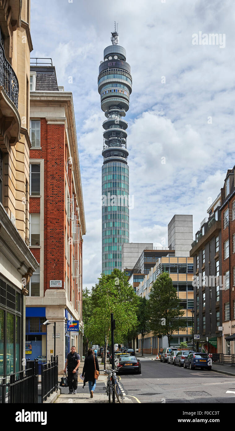 BT - Post Office Tower, London Banque D'Images