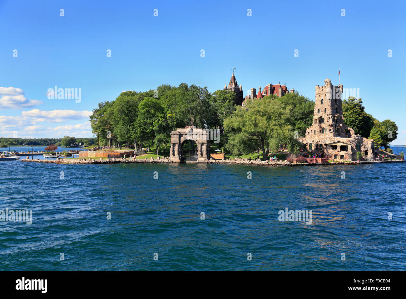 Château de Boldt, Thousand Islands, USA Banque D'Images