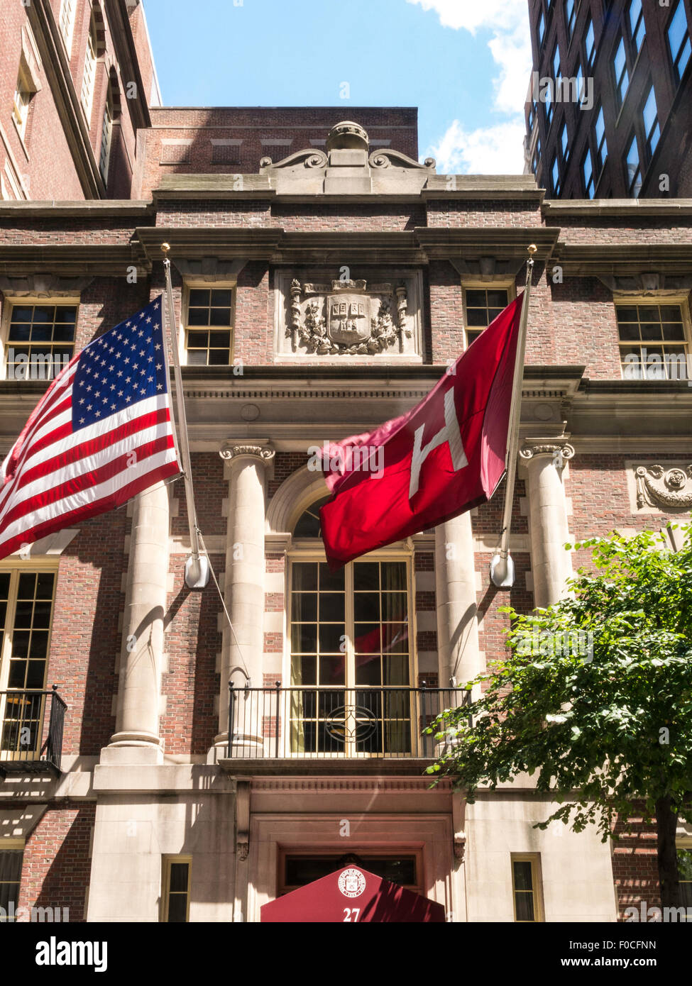 Le Harvard Club de New York 2015 Banque D'Images