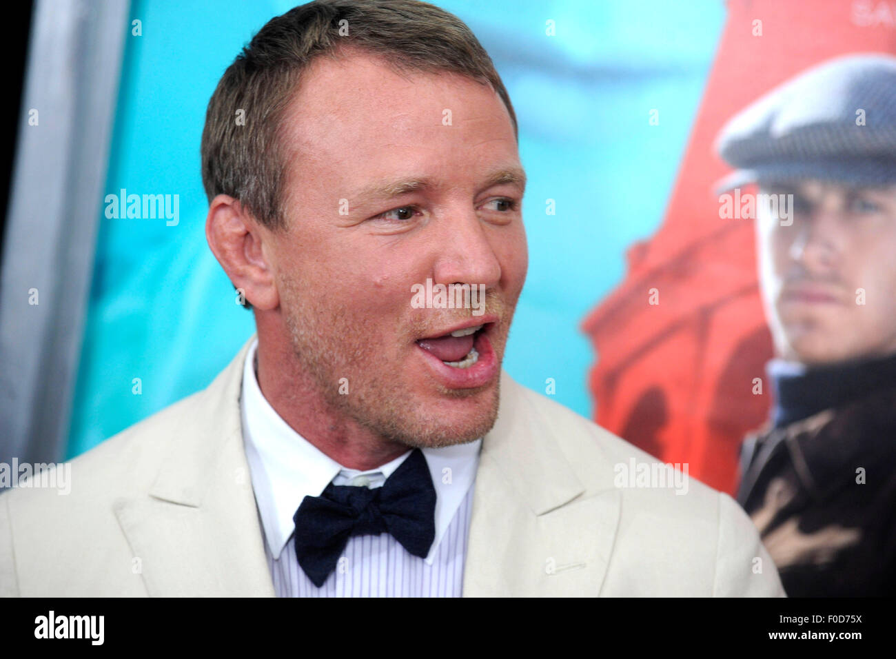 Guy Ritchie assister à la 'l'homme de l'U.N.C.L.E.' première au Ziegfeld Theatre le 10 août 2015 à New York City/photo alliance Banque D'Images