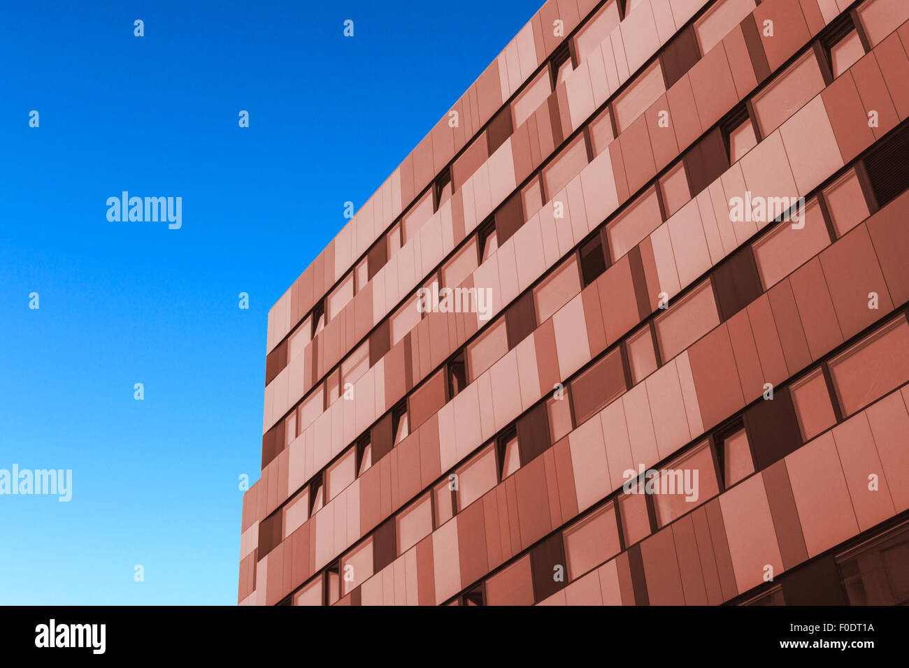 La façade de l'immeuble de bureau Banque D'Images