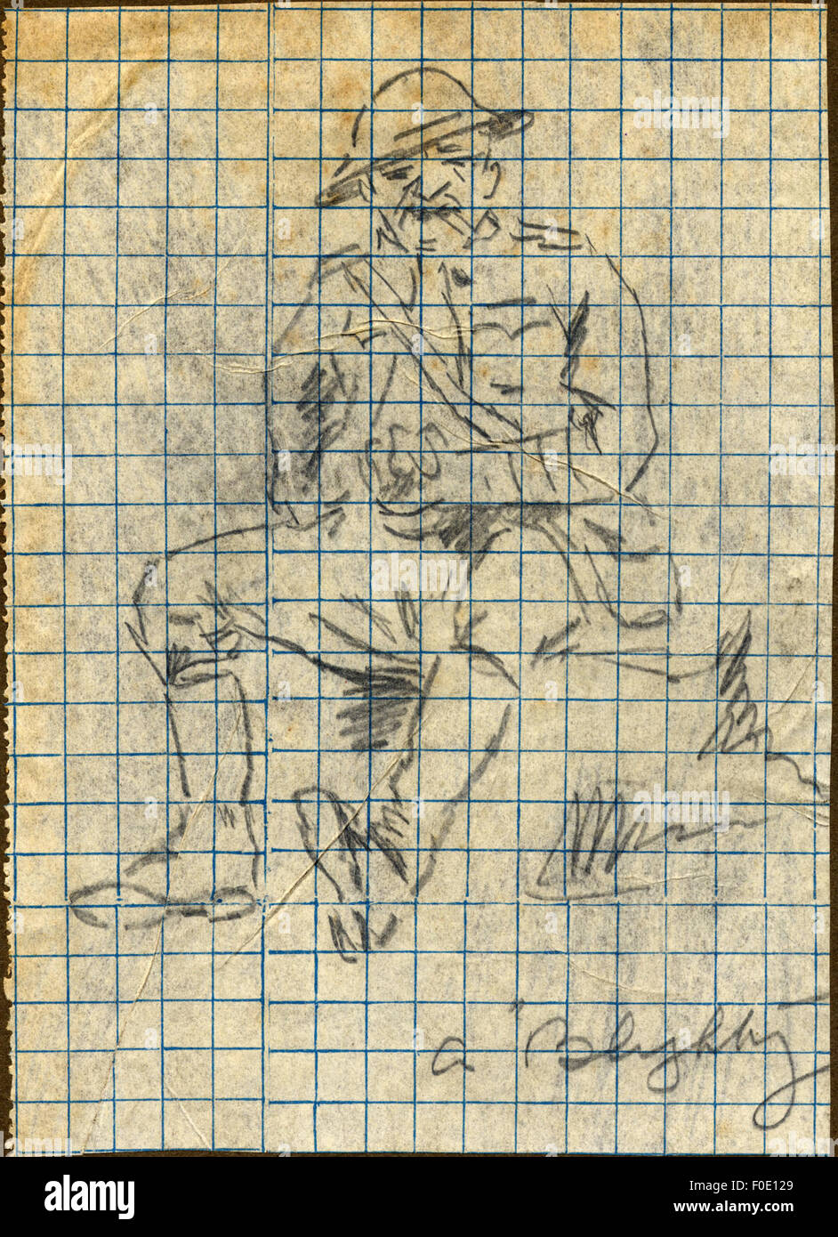 « Bright » est un terme d'argot britannique de la première Guerre mondiale utilisé par les soldats pour désigner la Grande-Bretagne ou pour être renvoyé chez eux par le front en raison d'une blessure. Il symbolise le désir de maison en temps de guerre. Banque D'Images