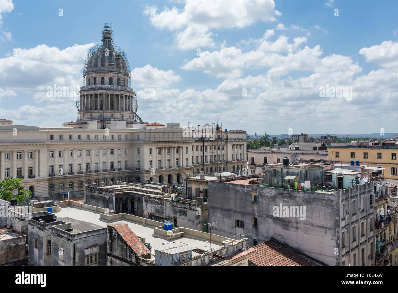 El Capitolio dans Habana, Cuba Banque D'Images