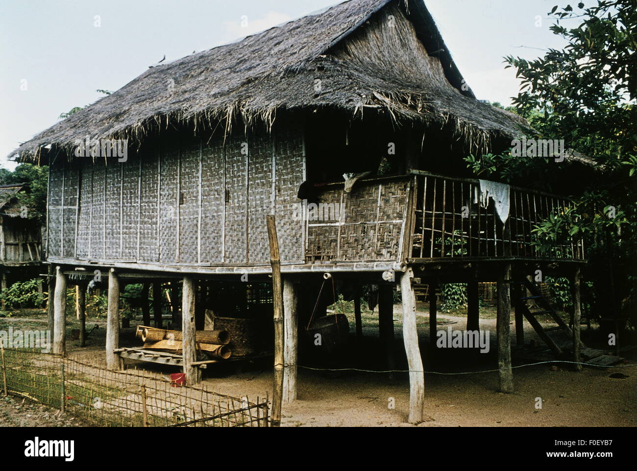 Géographie / Voyage, Thaïlande, architecture, ferme dans le nord de la Thaïlande, années 1960, droits-supplémentaires-Clearences-non disponible Banque D'Images