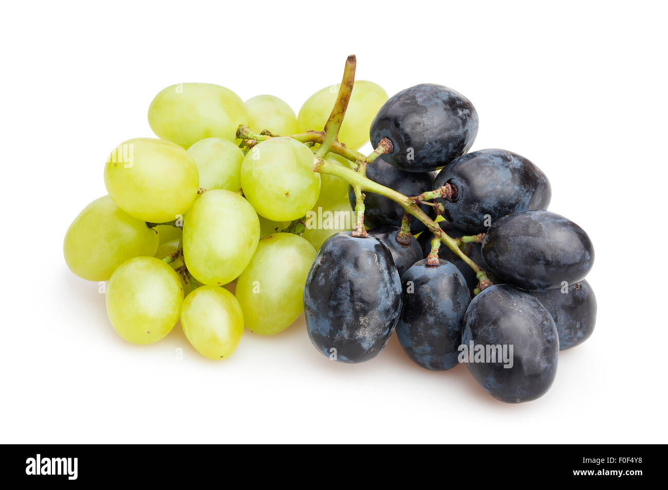 raisins isolés Banque D'Images
