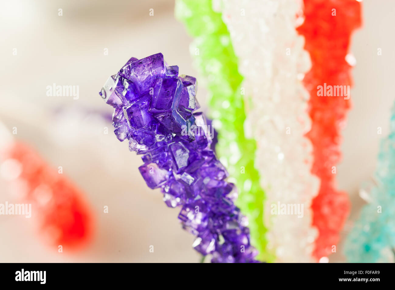 Sweet Candy multicolores sucrées prêt à manger Banque D'Images