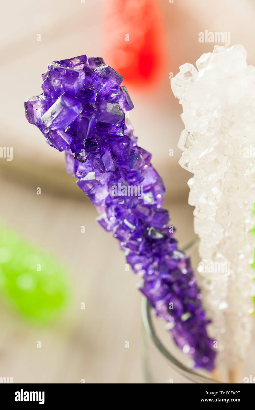 Sweet Candy multicolores sucrées prêt à manger Banque D'Images