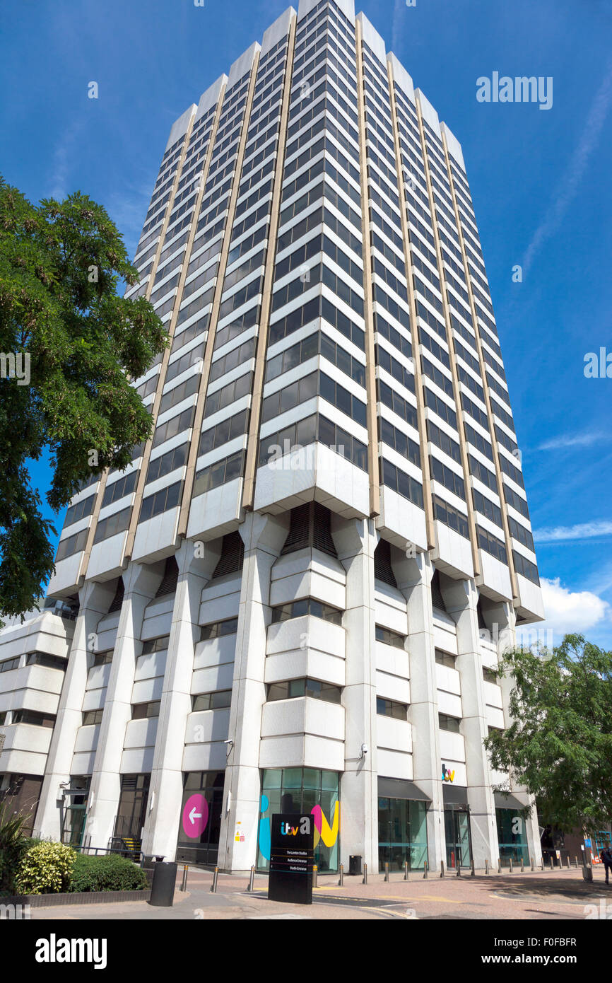 La London Studios (la rive sud Studios) le siège d'ITV Banque D'Images