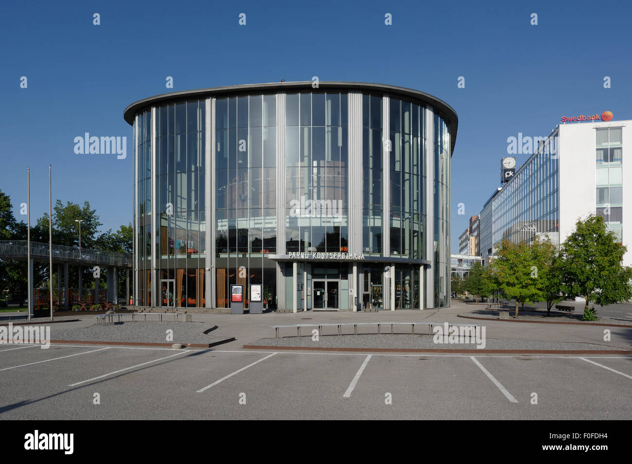 Pärnu Salle de Concert. L'Estonie 11 Août 2015 Banque D'Images