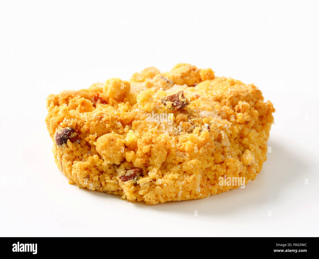 Mini Sbrisolona - semoule aux amandes biscuit Italien Banque D'Images