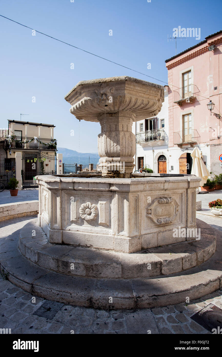 Pacentro, Abruzzes, Italie, Voyages Banque D'Images
