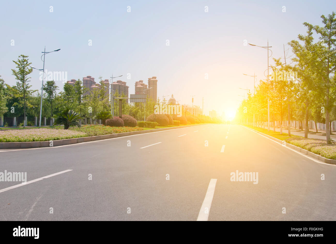 route Banque D'Images