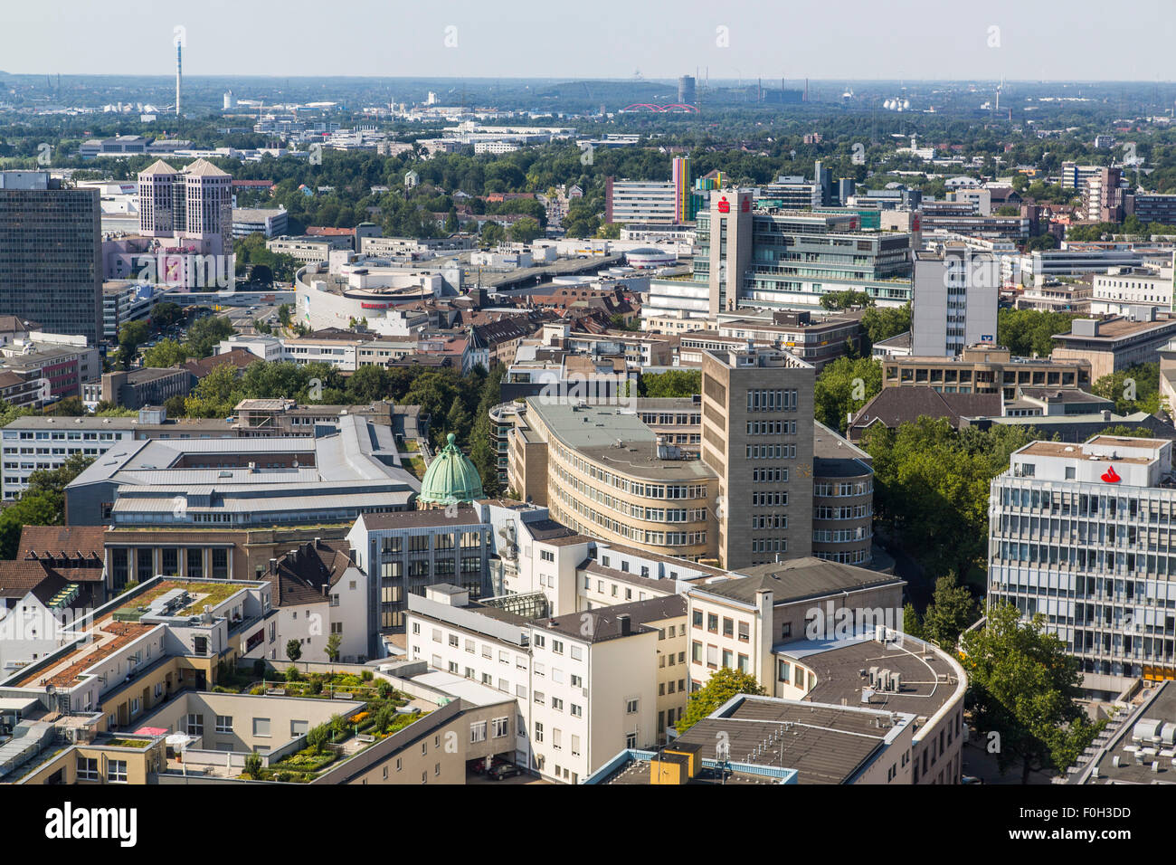 Ville d'Essen, Allemagne, centre-ville, quartier des affaires, Banque D'Images