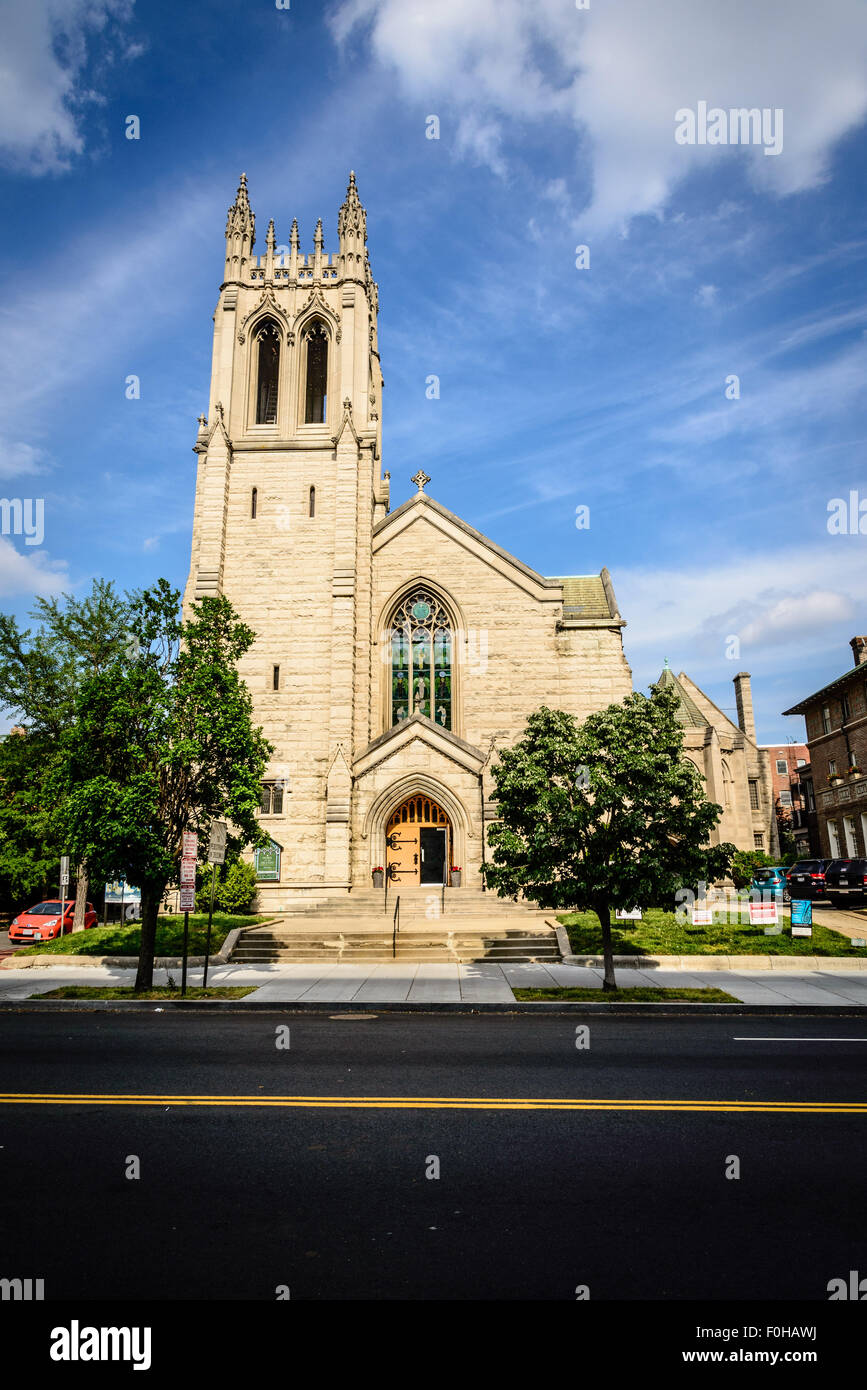 Swedenborgian Église de la Ville Sainte, 1611 16th Street NW, Washington, DC Banque D'Images