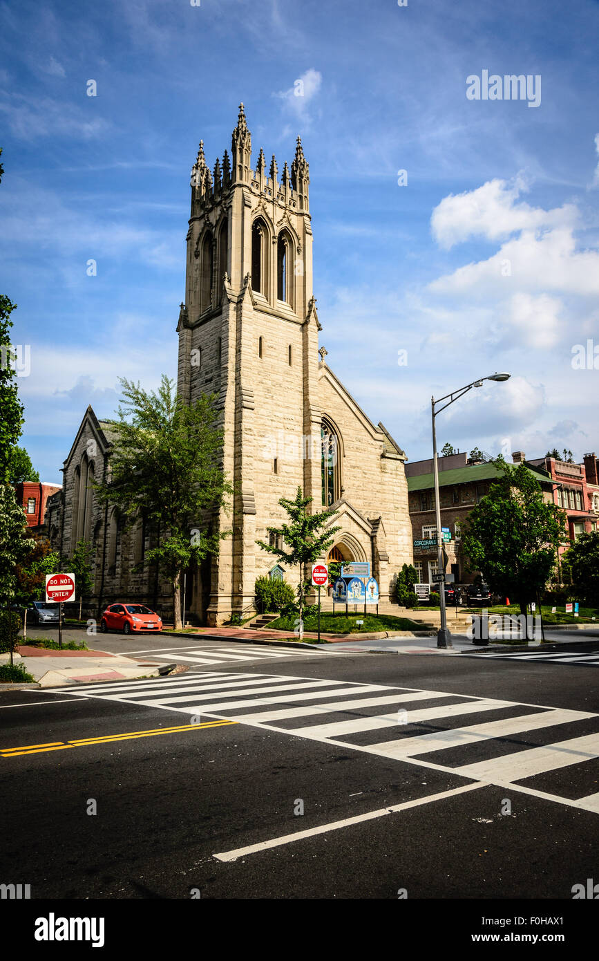 Swedenborgian Église de la Ville Sainte, 1611 16th Street NW, Washington, DC Banque D'Images