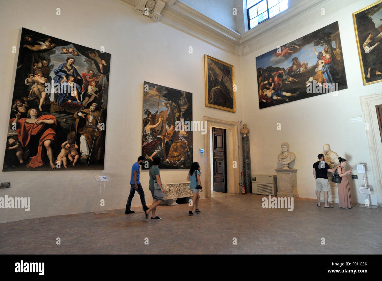 Italie, Rome, Palazzo Barberini, Galleria Nazionale d'Arte Antica, Galerie nationale d'Art ancien Banque D'Images