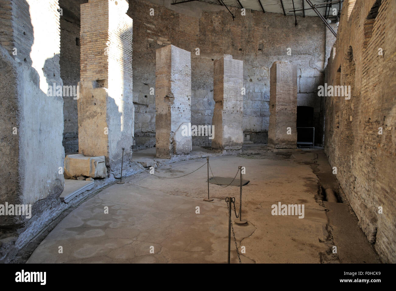 Italie, Rome, Museo Nazionale Romano, Musée National Romain, Crypta Balbi, exedra Banque D'Images