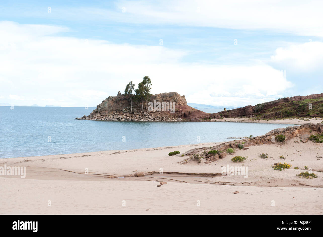 L’île de Taquile Banque D'Images