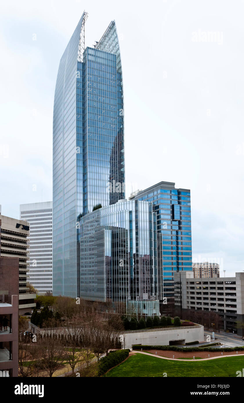 La Géorgie Atlanta Skyline Banque D'Images