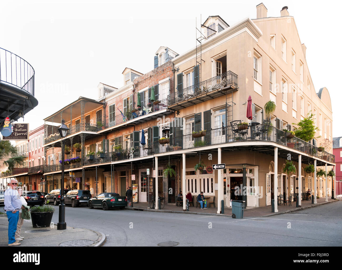 Le quartier français, la Nouvelle Orléans, Louisiane, Banque D'Images