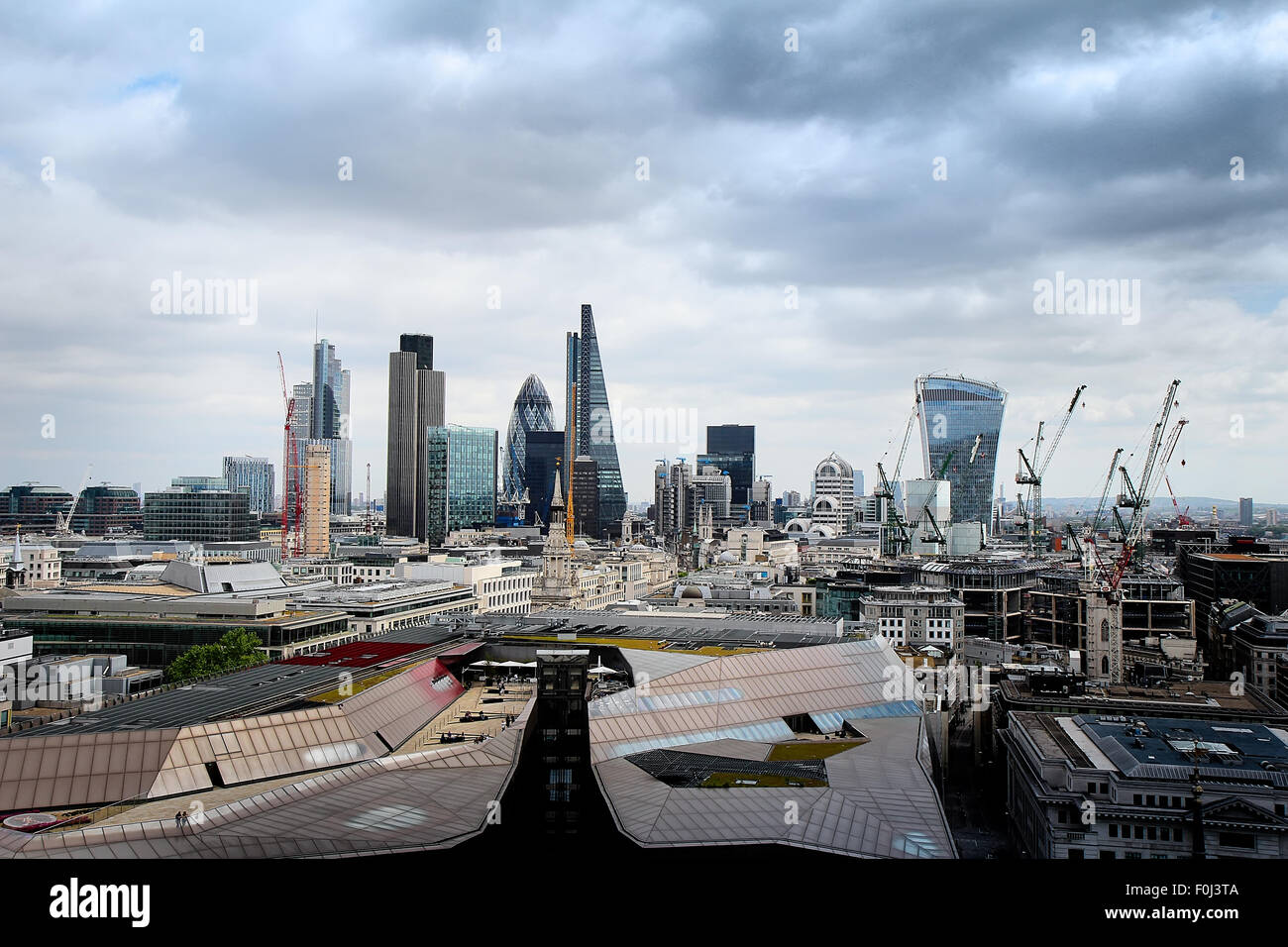 Londres, Royaume-Uni - 25 MAI 2015 : Quartier financier de Londres, Royaume-Uni, le 25 mai, 2015. Banque D'Images