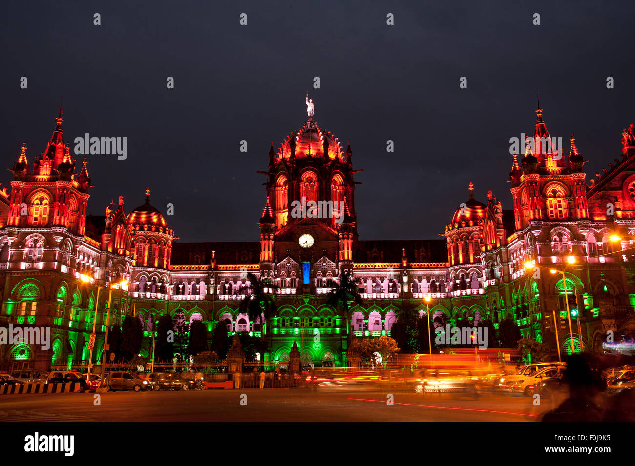 L'image de la CST a été tourné en Mumbai-India Banque D'Images