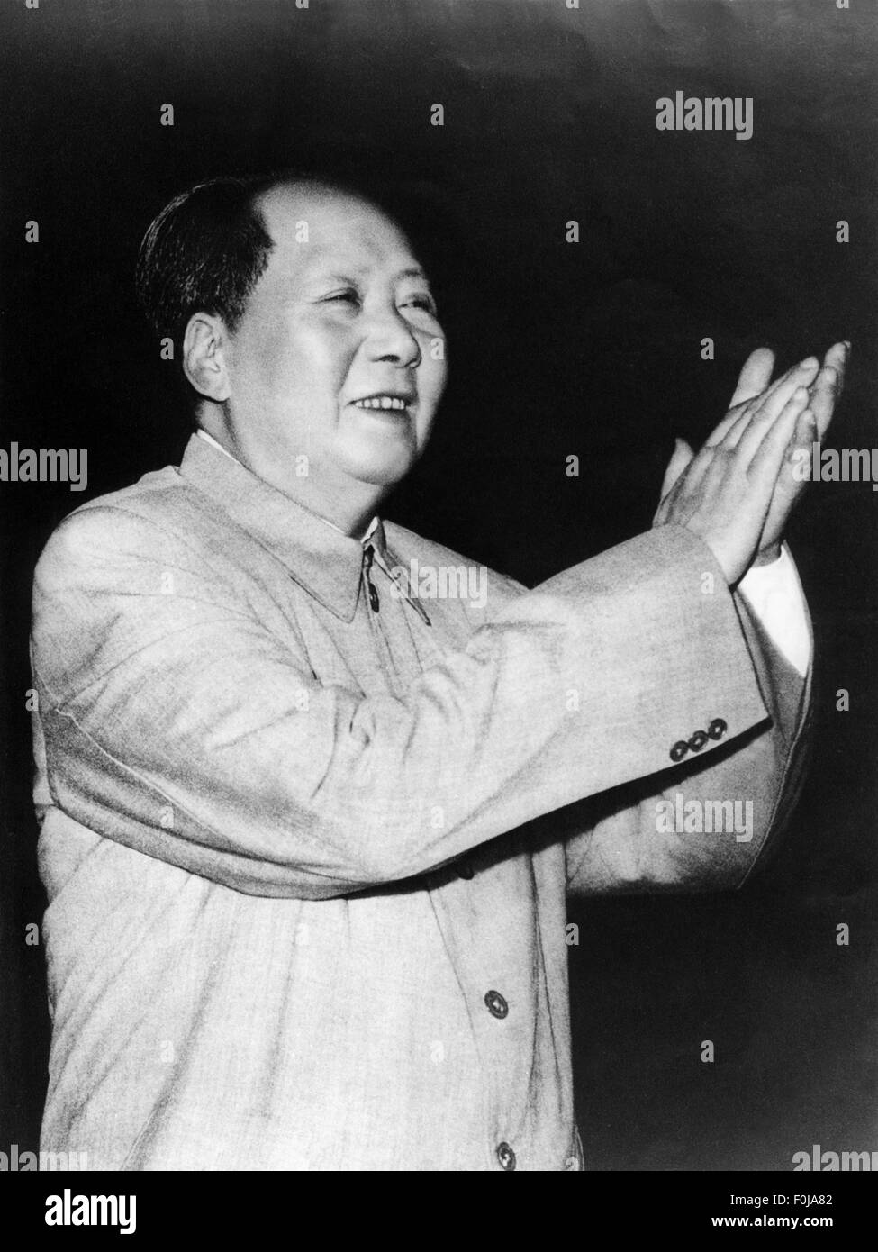 Mao Zedong, 26.12.1893 - 9.9.1976, politicien chinois, demi-longueur, 1960, Banque D'Images