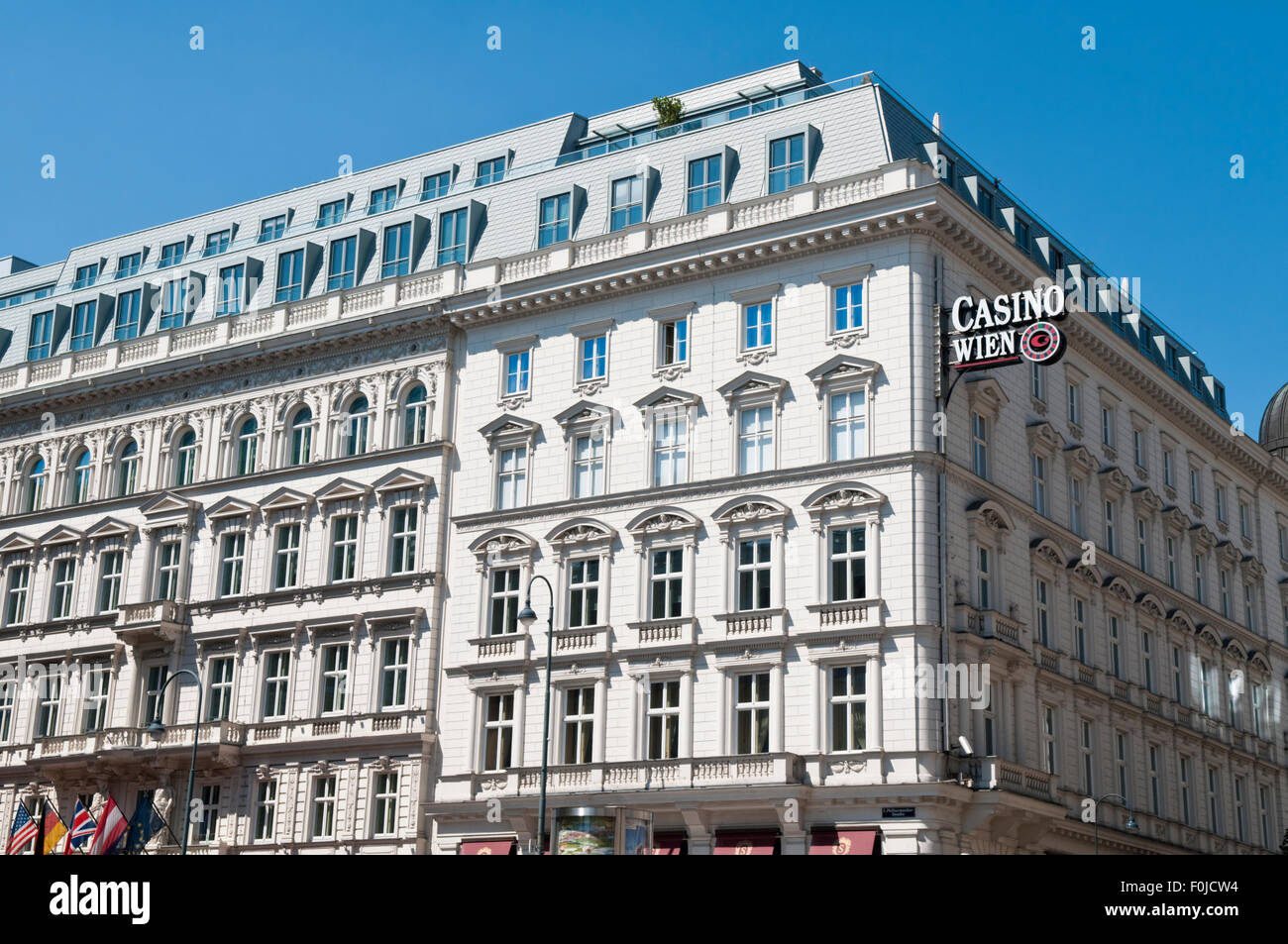 Hotel Sacher Wien et casino à Vienne, Autriche, Autriche Banque D'Images