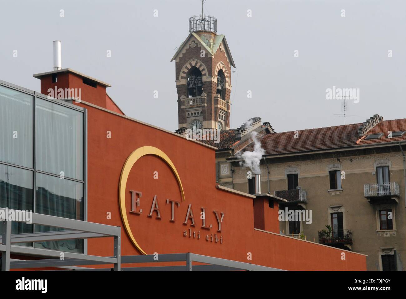 Le magasin Eataly à Turin (Piémont, Italie), qui fait partie de la chaîne internationale de distribution de nourriture de qualité italienne Banque D'Images