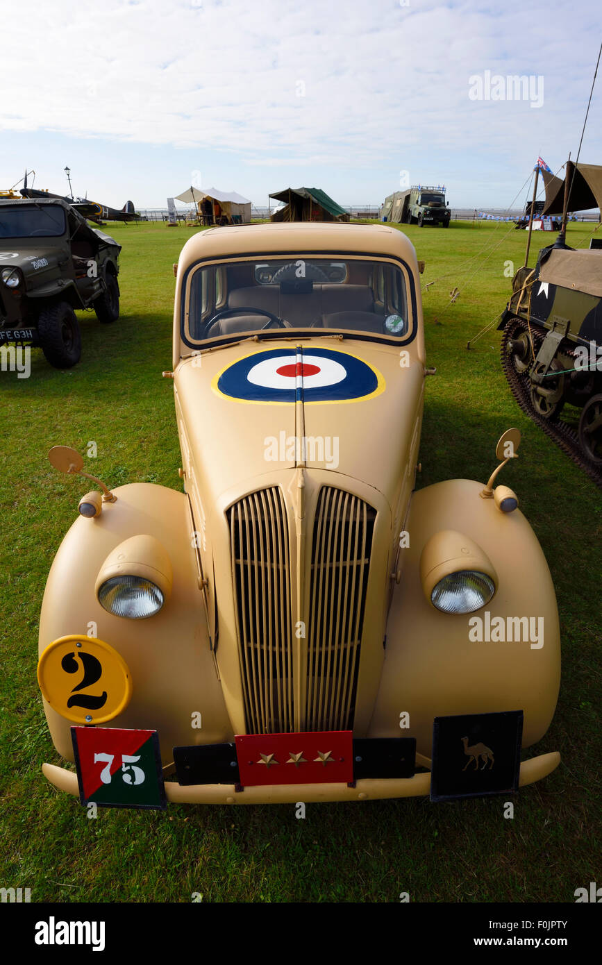 La voiture d'état-major général de la campagne du désert pendant la seconde guerre mondiale Banque D'Images