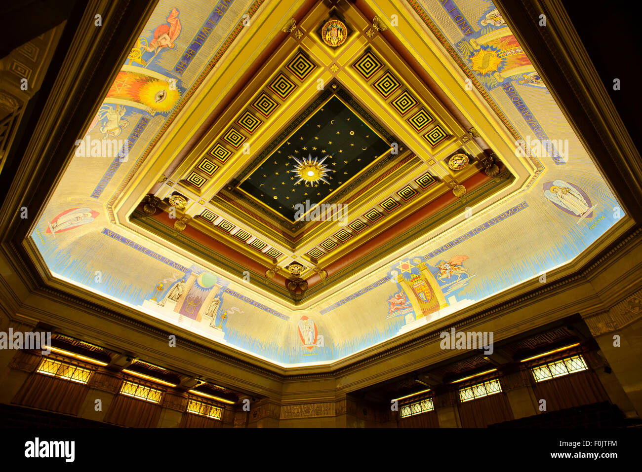 Grand Temple Prix à la Freemasons Hall, Londres, Angleterre, Royaume-Uni Banque D'Images