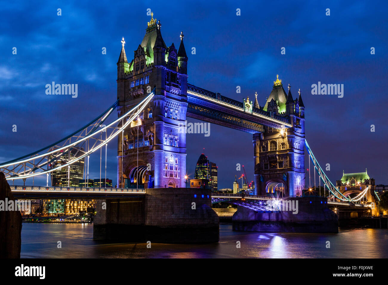 Tower Bridge, Londres, Angleterre Banque D'Images