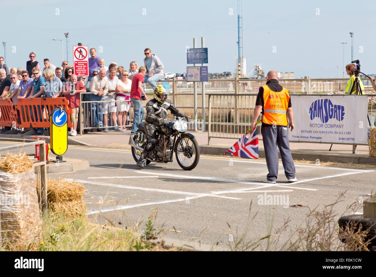 Ramsgate Revival Sprint 15 et 16 août 2015 Banque D'Images