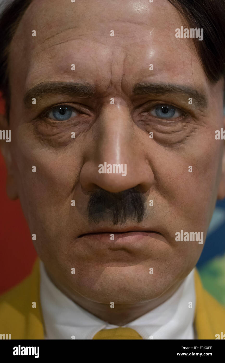 Adolf Hitler - Madame Tussauds Hong Kong, musée de cire au sommet d'une tour sur l'île de Hong Kong Banque D'Images