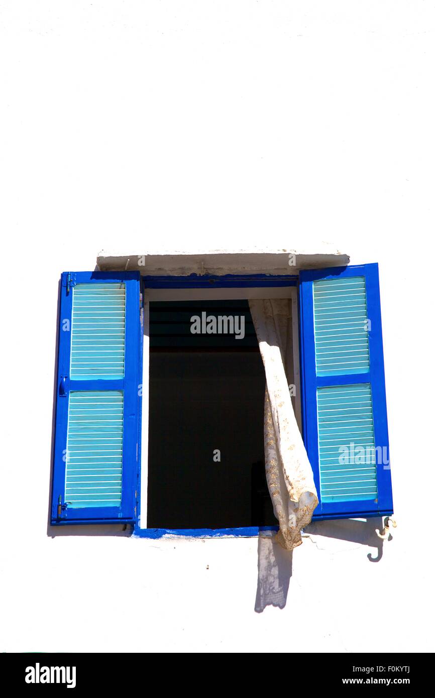 L'architecture coloniale, Tanger, Maroc, Afrique du Nord Banque D'Images