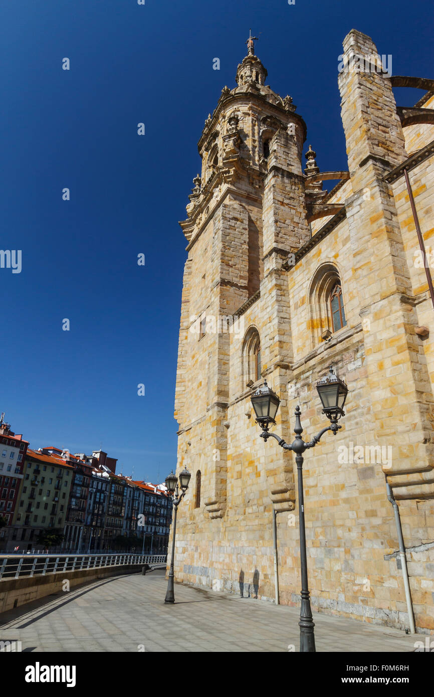 Église de San Anton. Bilbao. Gascogne, en Espagne, en Europe. Banque D'Images