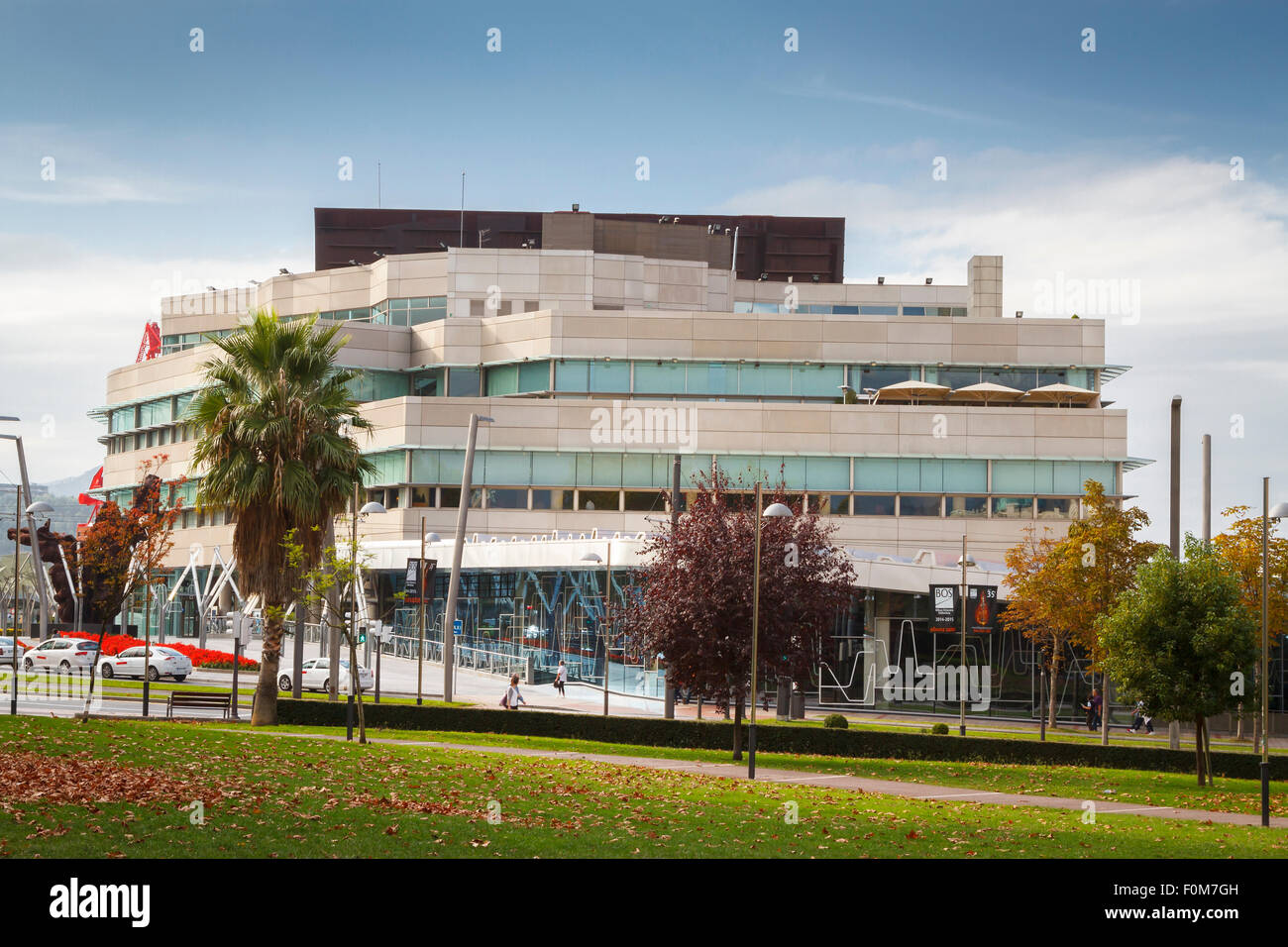 Palais Euskalduna. Bilbao. Gascogne, en Espagne, en Europe. Banque D'Images