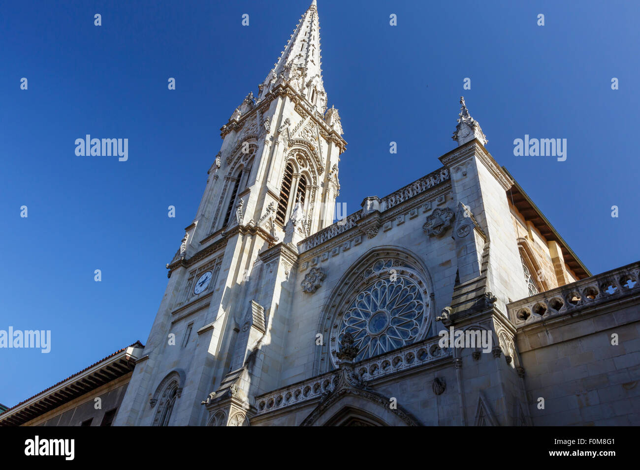 Cathédrale de Santiago. Bilbao, Biscaye, Espagne, Europe. Banque D'Images