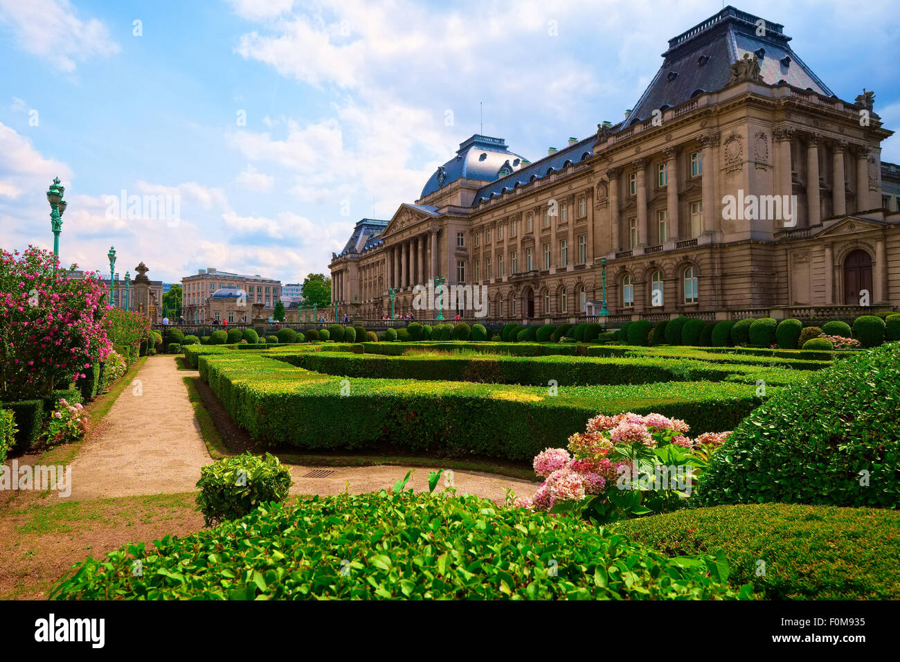 Palais Royal de Bruxelles Banque D'Images