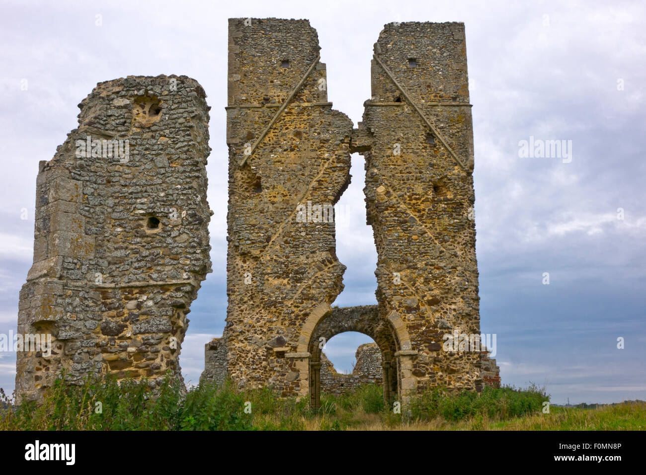 Vieille église ruines ruine Bawsey Banque D'Images